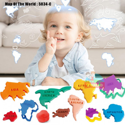 Map Of The World : 5834-C